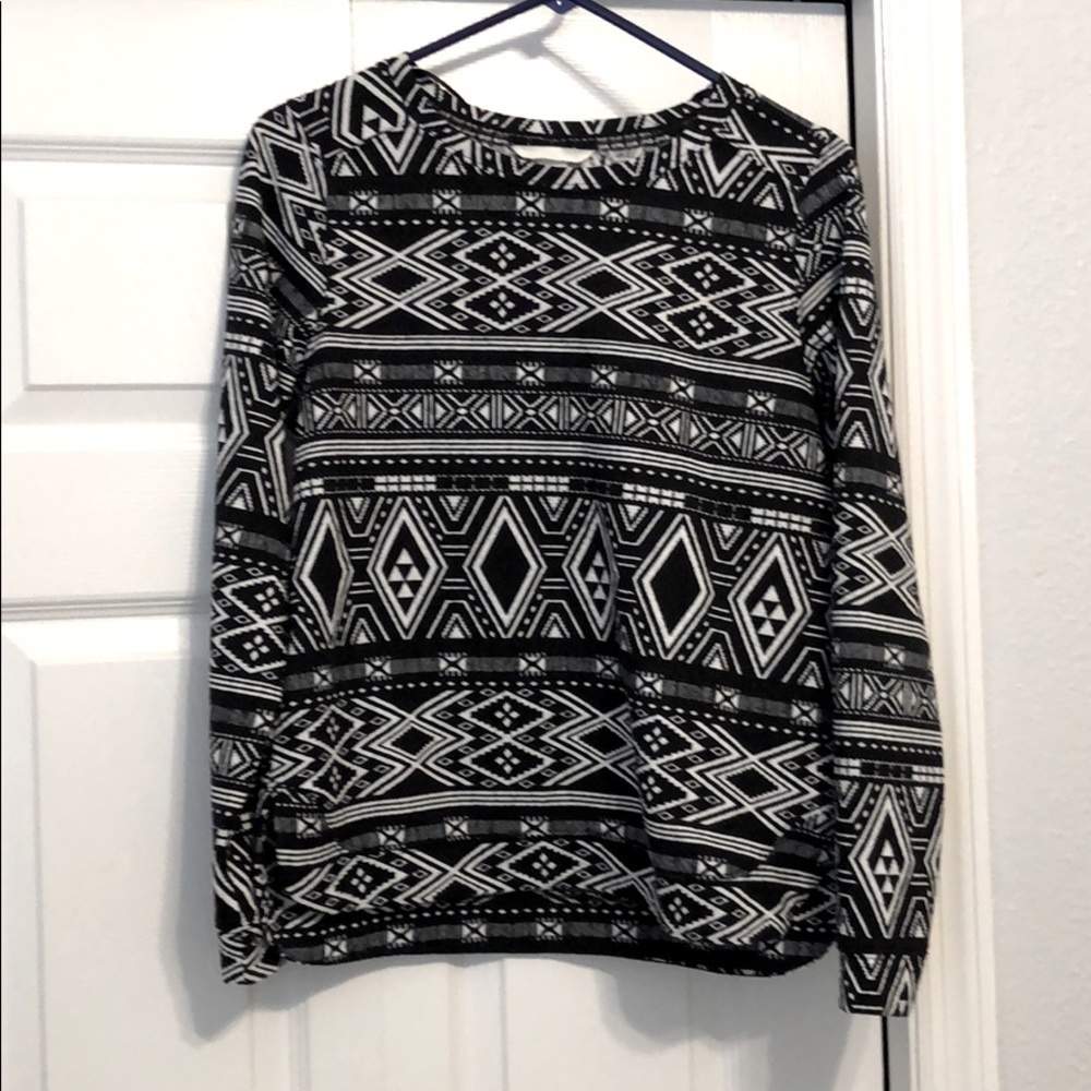 H&M patterned sweater